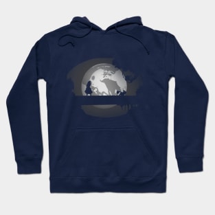 Alice and the Moon Hoodie